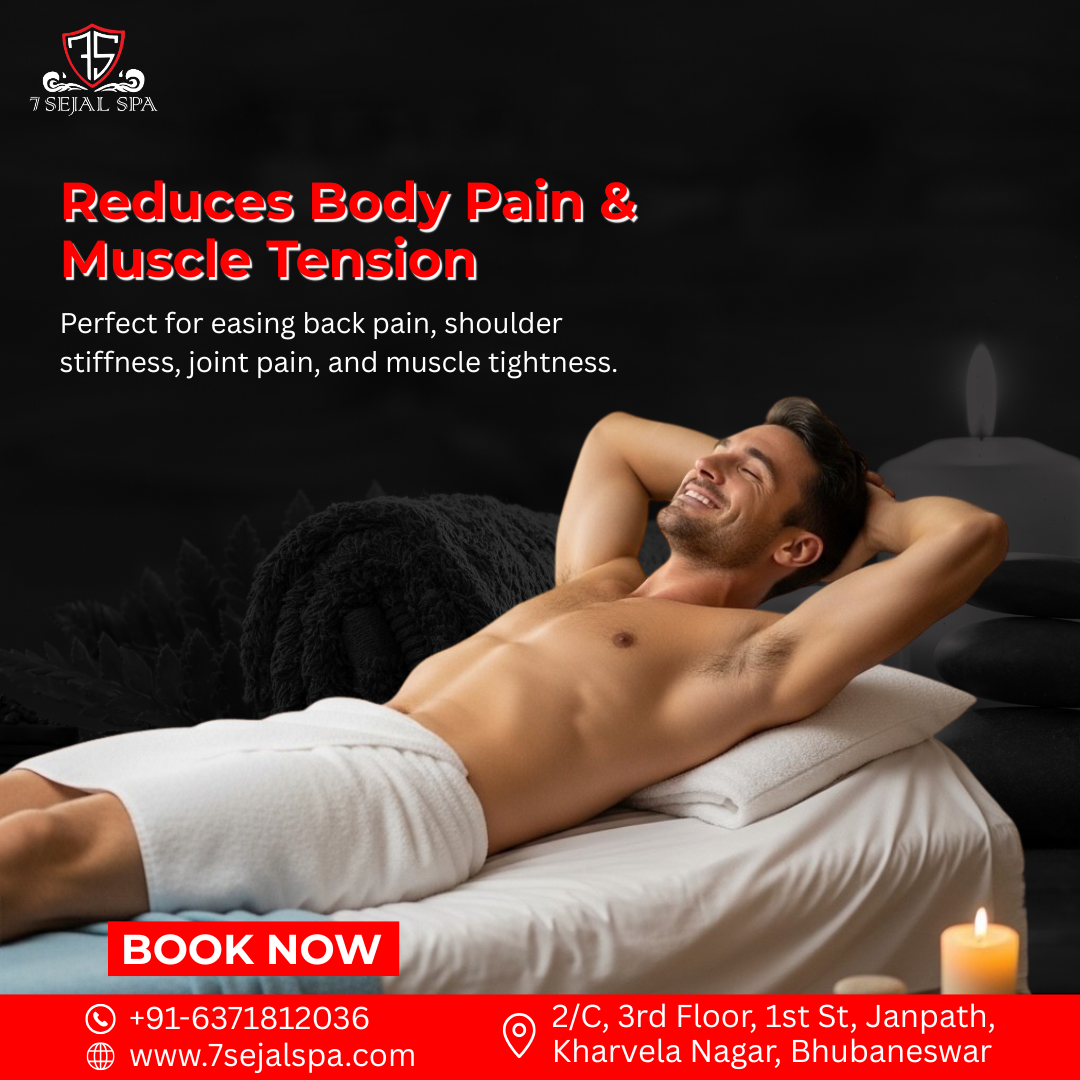 Reduces Body Pain & Muscle Tension