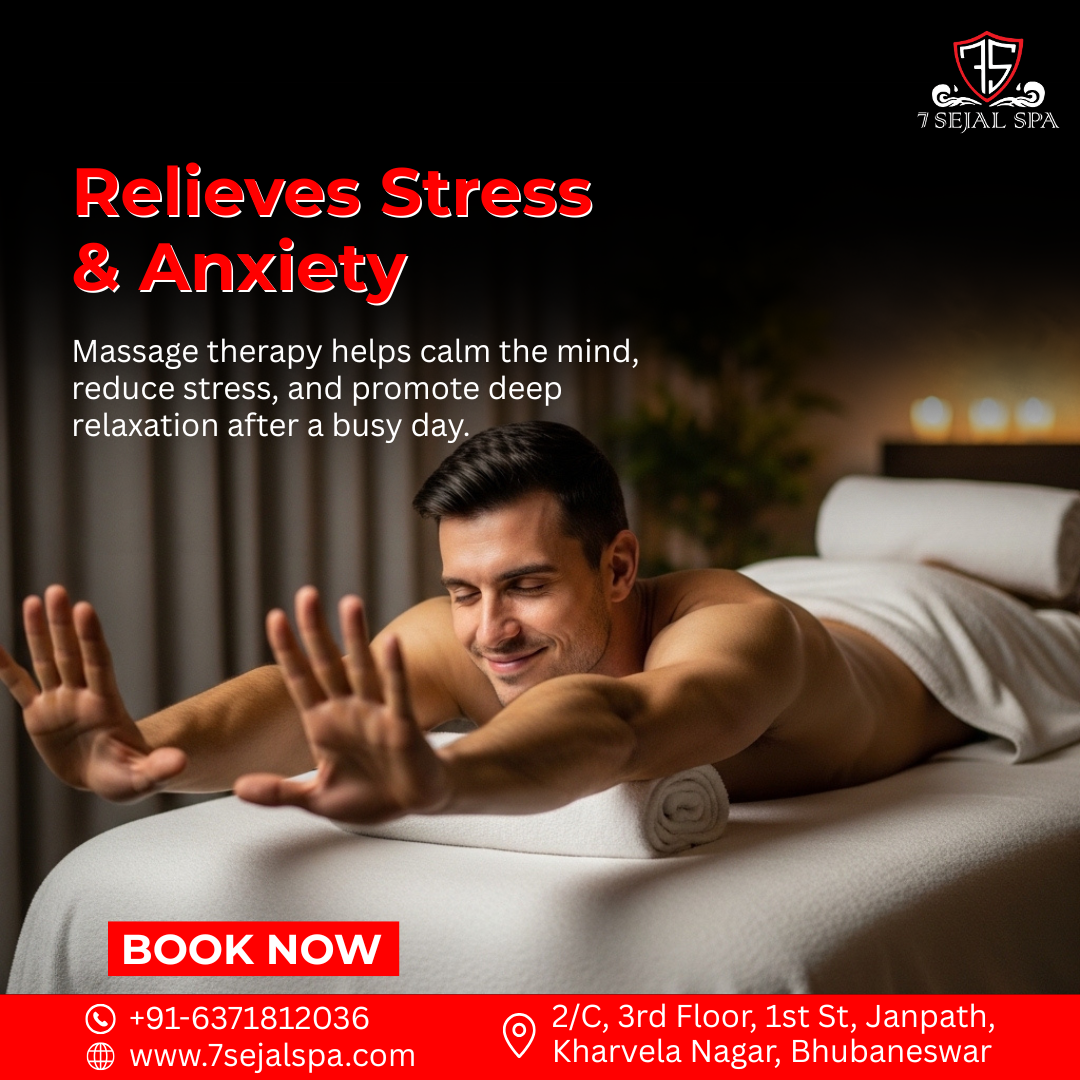 Relieves Stress & Anxiety